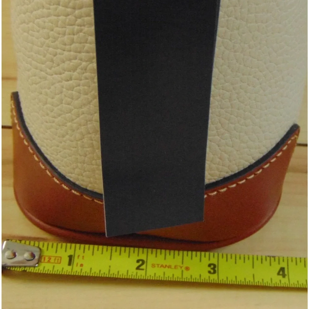 Dooney & Bourke Pebble Grain Crossbody Bag Bone Leather Gold Hardware R264 NWD